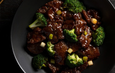 BEEF WITH BROCCOLI