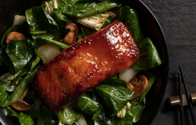 MIZO GLAZED SALMON