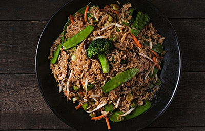 VEGETARIAN FRIED RICE